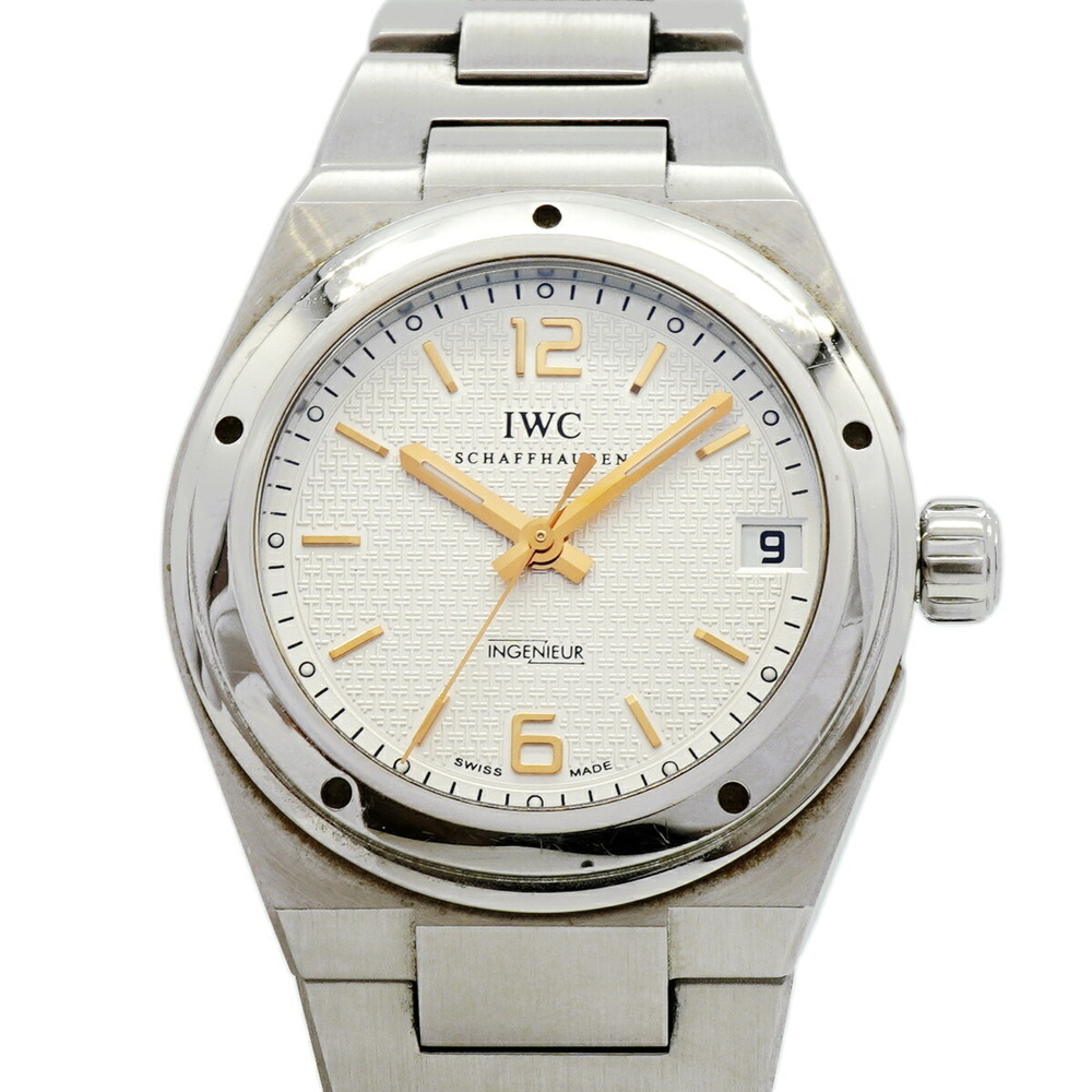 IWC Schaffhausen Ingenieur Midsize IW451503 Silver Dial Watch (Boys' Size)